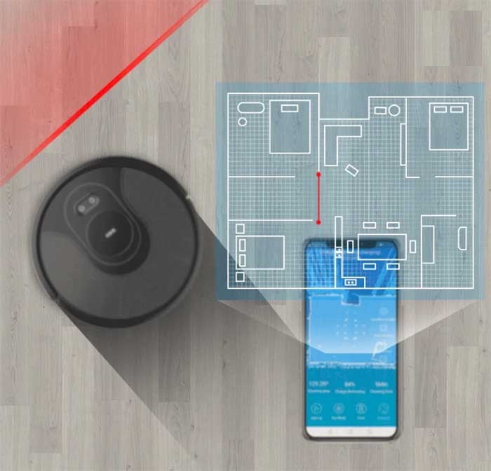 Abir X8 Virtual Wall And Mapping