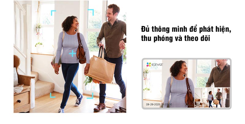Camera Wifi Quay Quet 2k Tich Hop Ai Ezviz C6 4mp 7