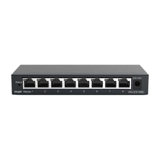 Switch 8 Cong 10 100 1000 Base T Ruijie Rg Es108gd 600x600