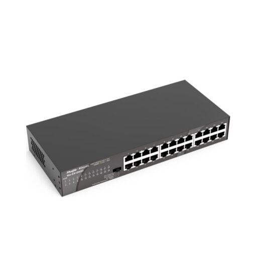 66050 Switch Ruijie Rg Es116g 16 Cong 10 100 1000 Base T Vo Kim Loai